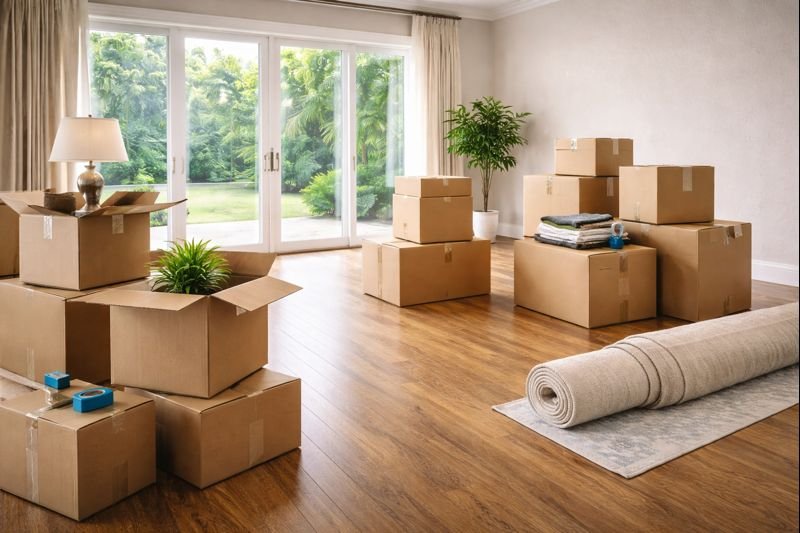 Empty home prepared with move in/out cleaning